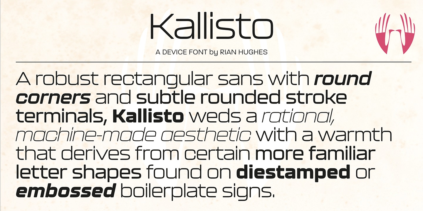 Kallisto Font Poster #1
