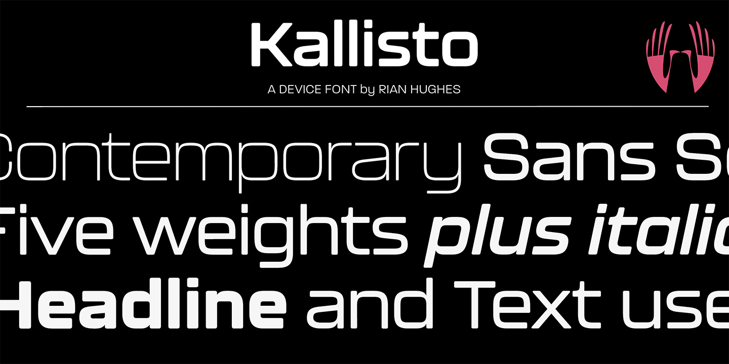 Kallisto Font Poster #1