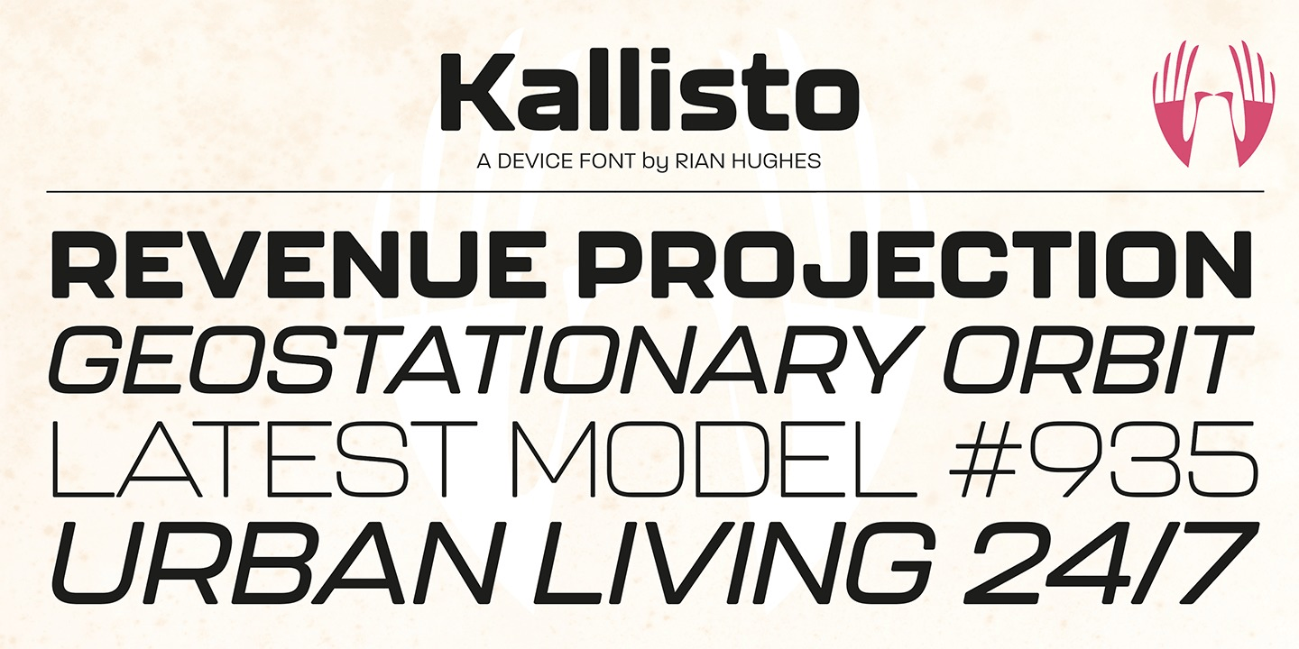 Kallisto Font Poster #1