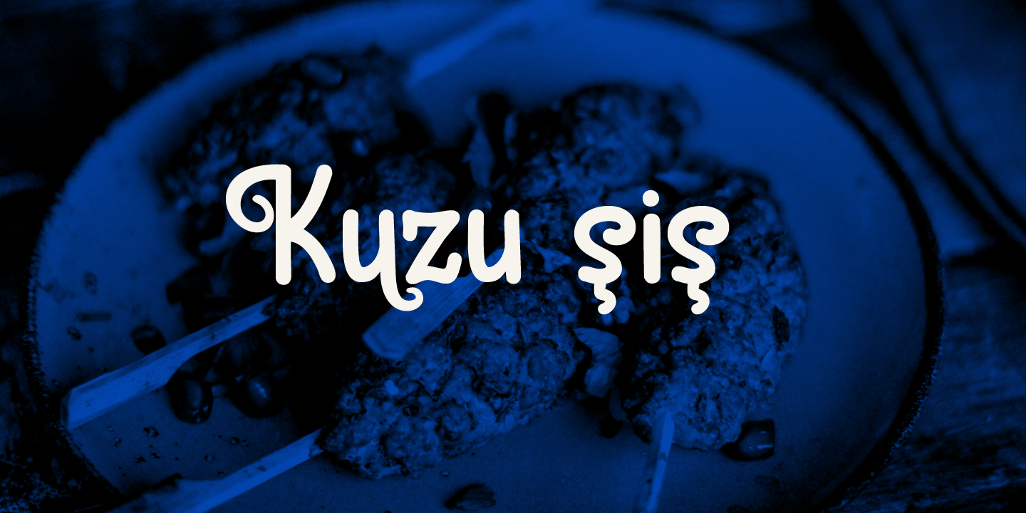 Brochette Font Poster #1