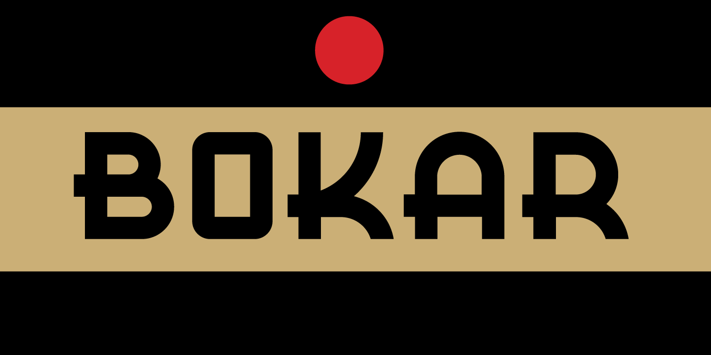 Bokar Font Family Poster