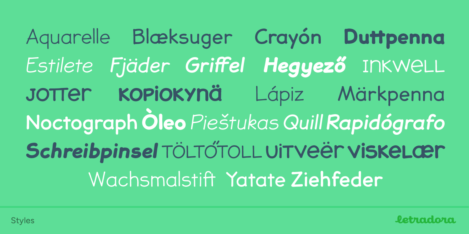 Jolly Good Sans Font Poster #1