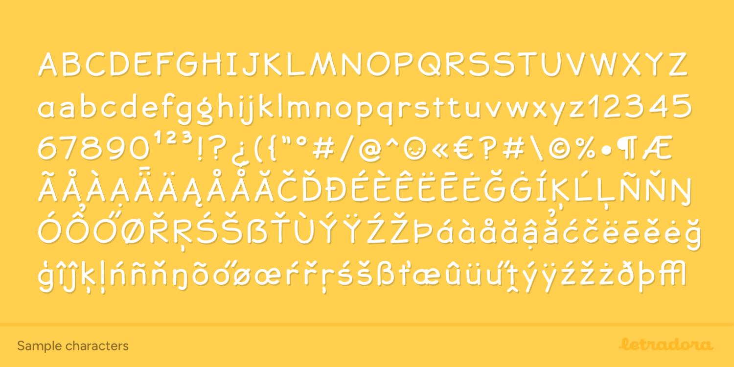 Jolly Good Sans Font Poster #1