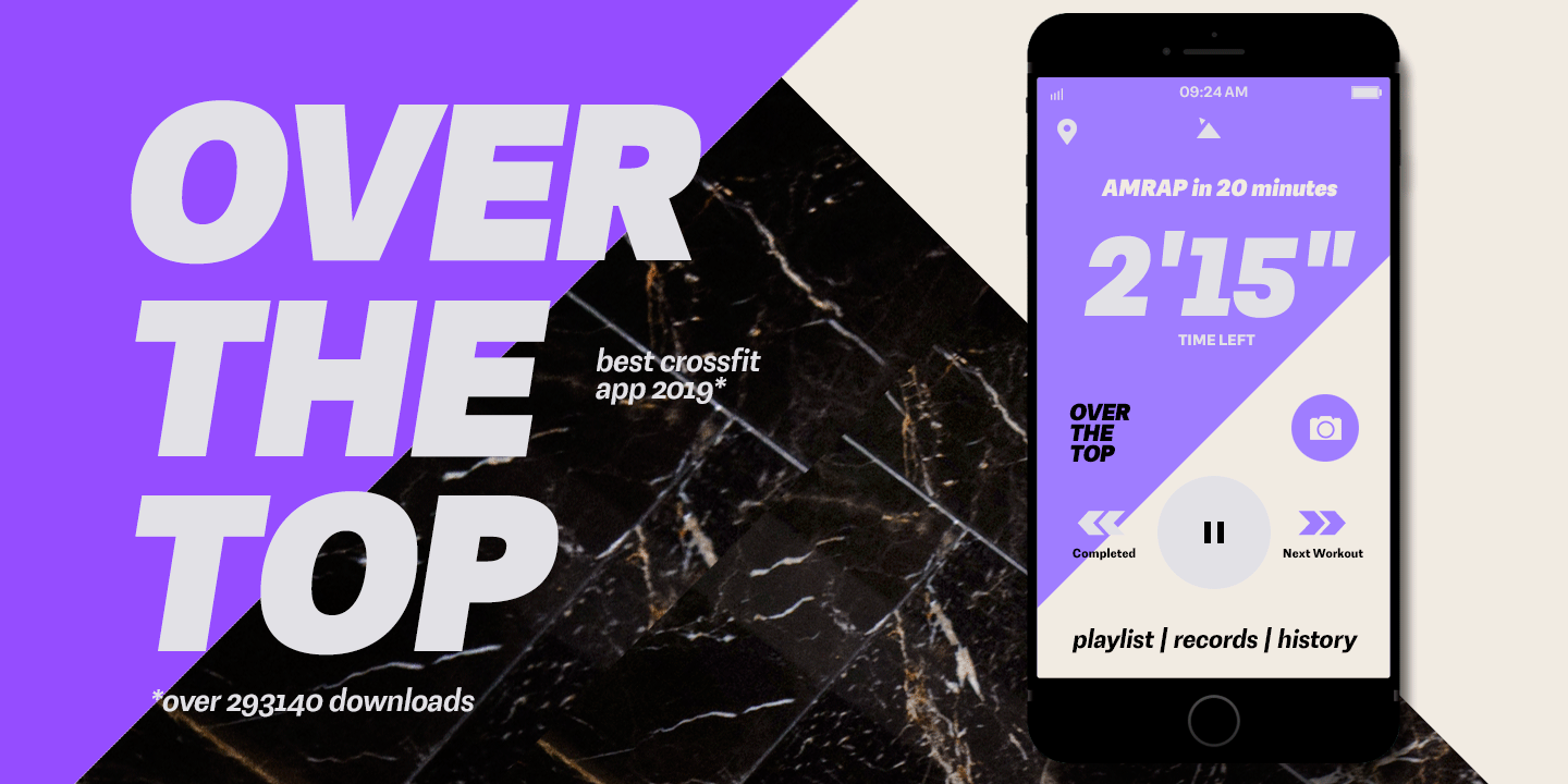 Avion Font Poster #1