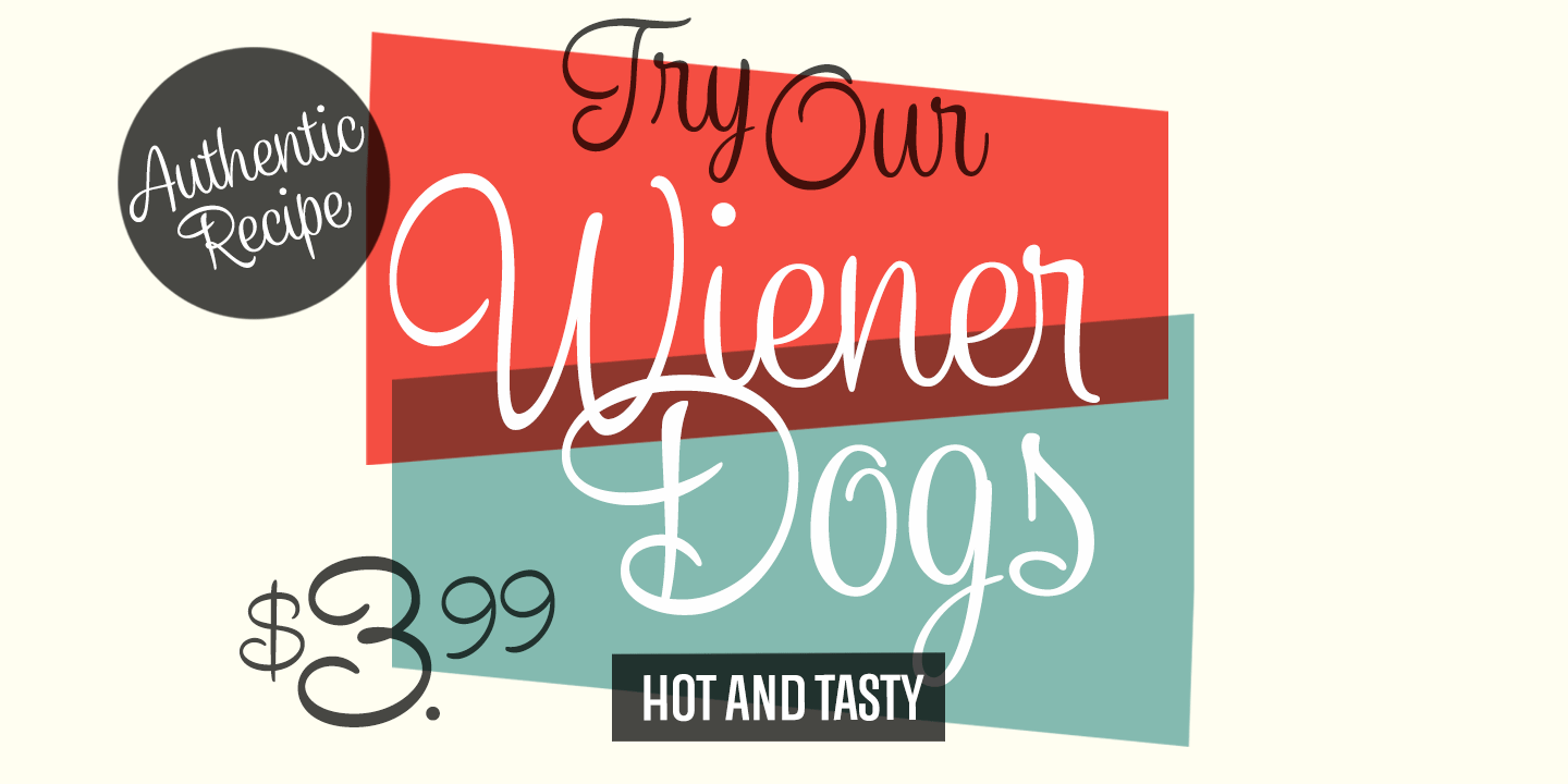 Riley Font Poster #1