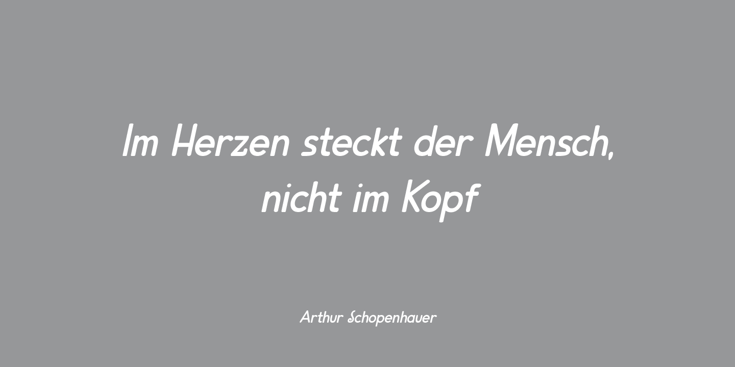 Neuer Weltschmerz Font Poster #1