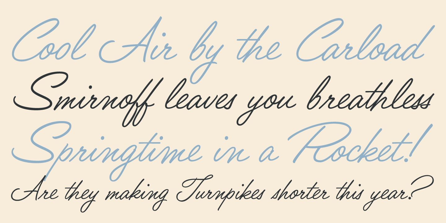 Filmotype LaCrosse Font Poster #1
