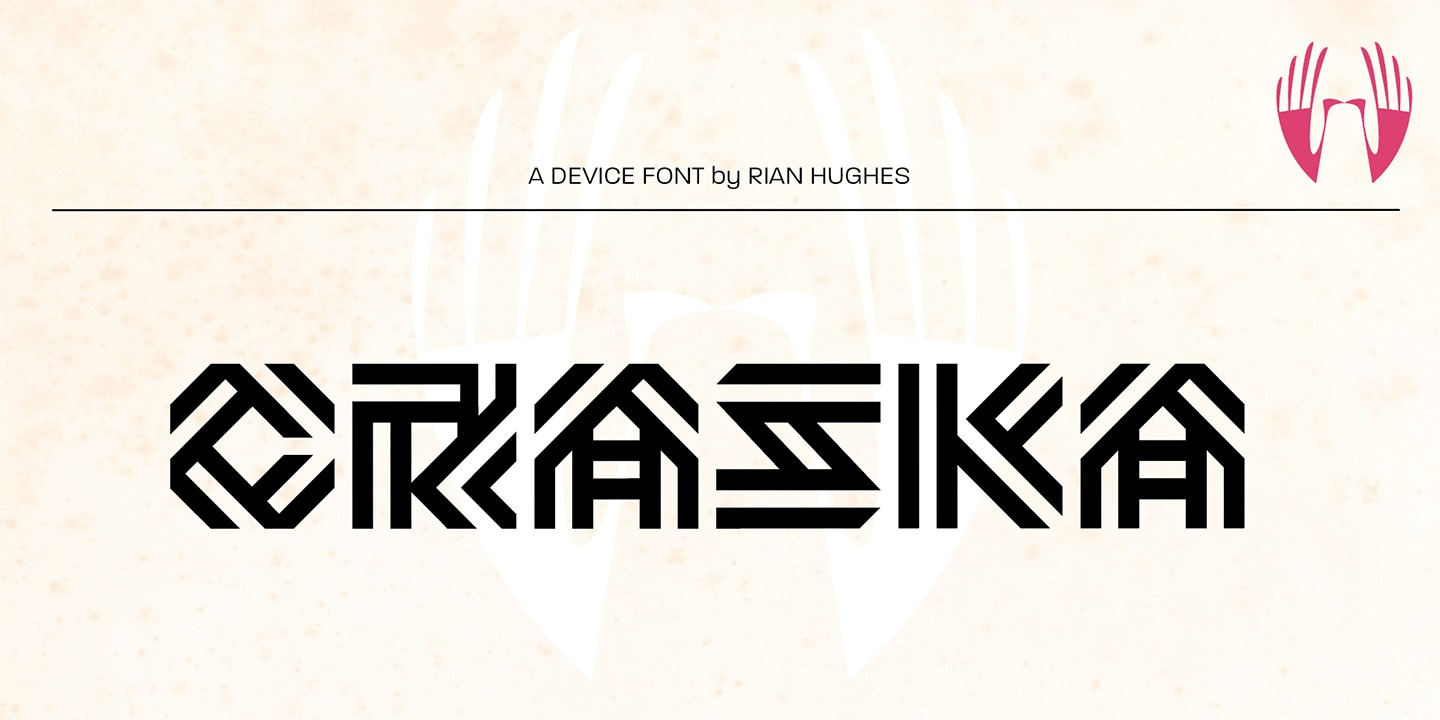 Craska Font Poster #1
