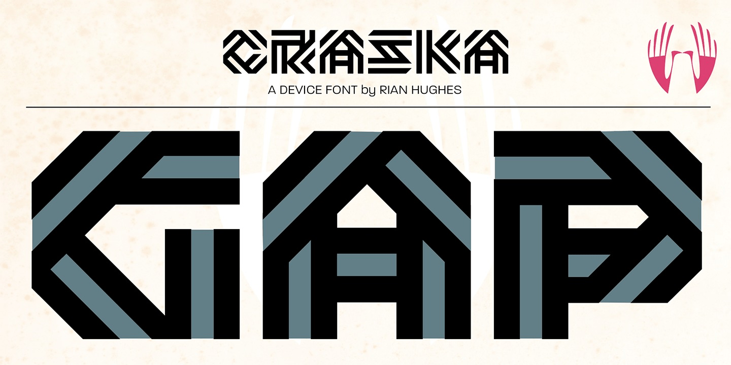 Craska Font Poster #1