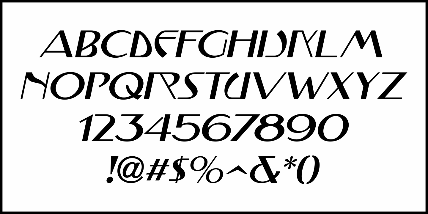 Mucha Nouveau Font Family by Jeff Levine Fonts | Font Bros