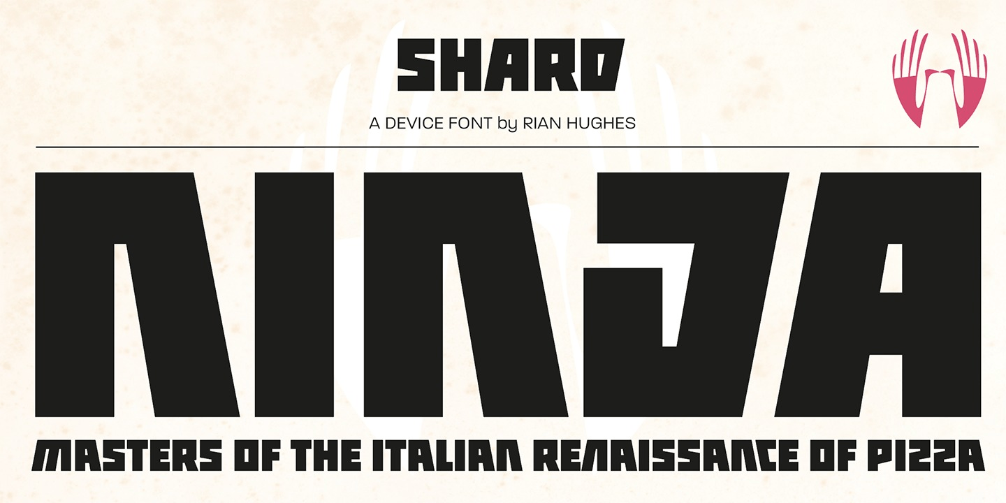 Shard Font Poster #1