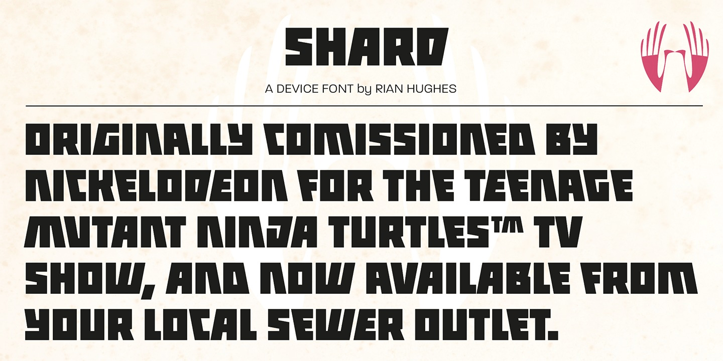Shard Font Poster #1