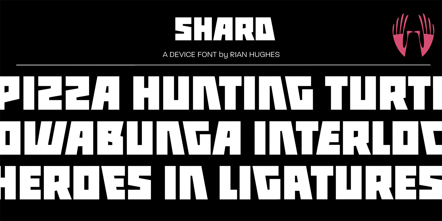 Shard Font Poster #1