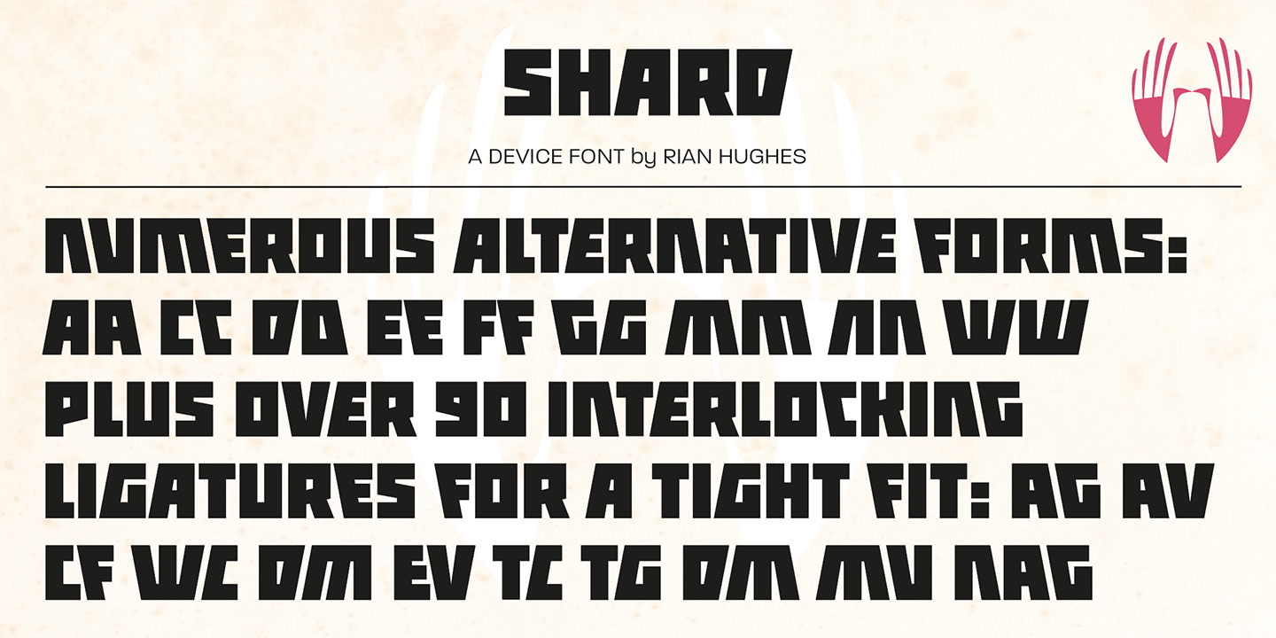 Shard Font Poster #8