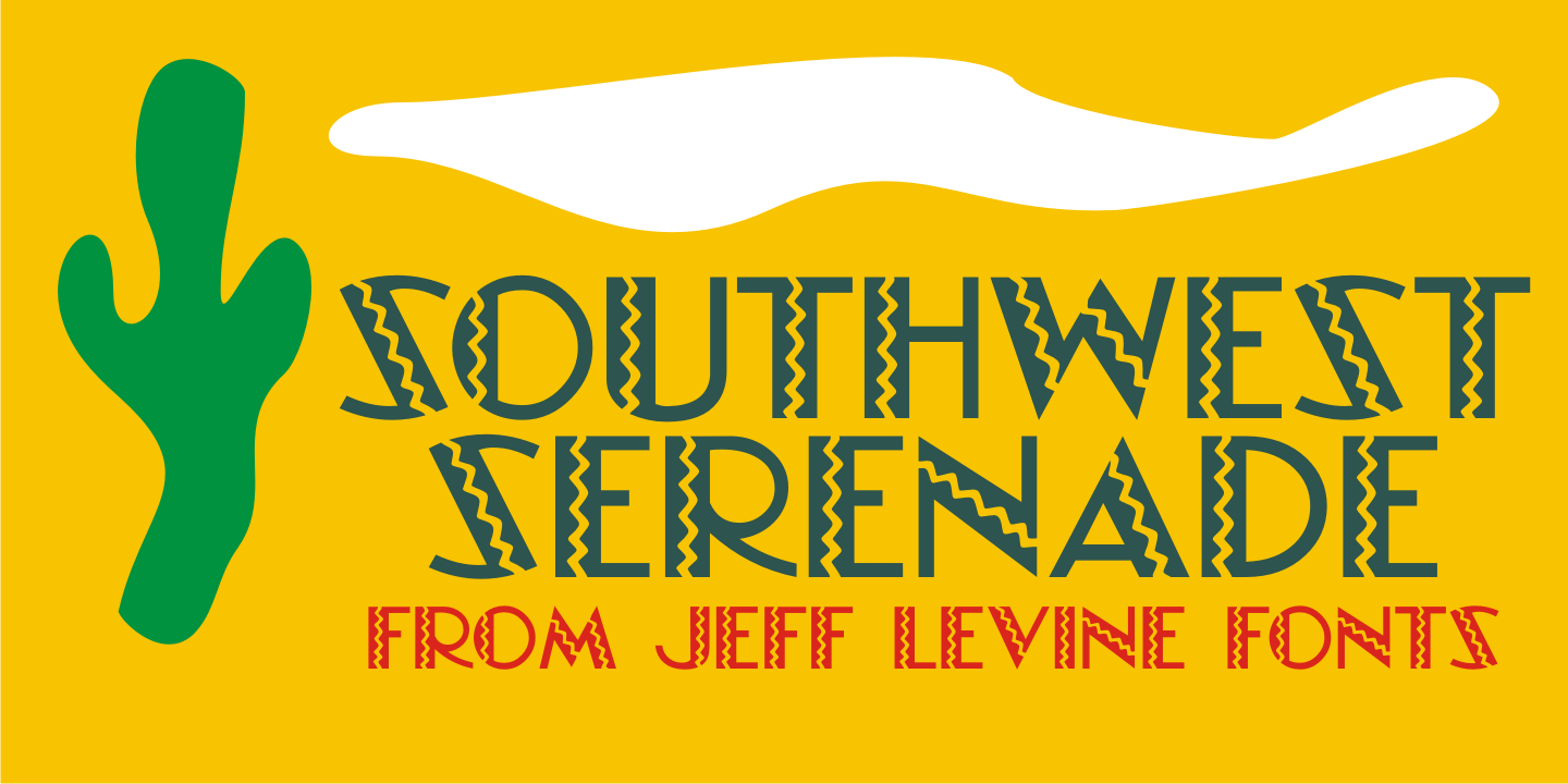 Southwest Serenade Font Family Poster