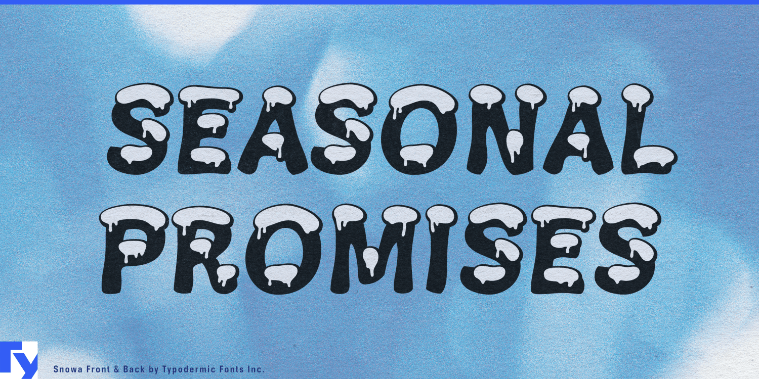 Snowa Font Poster #1
