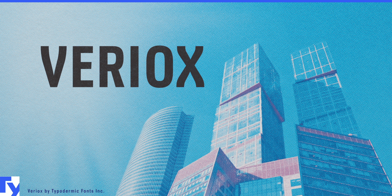 Veriox Font Poster #1