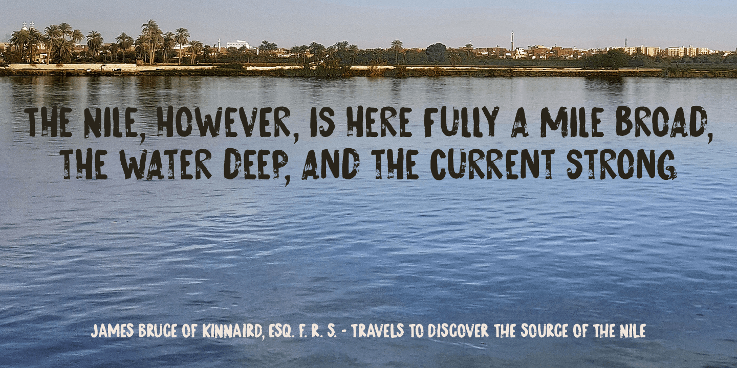 Overseas Font Poster #1