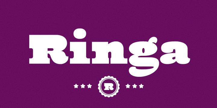 Ringa Font Poster #1