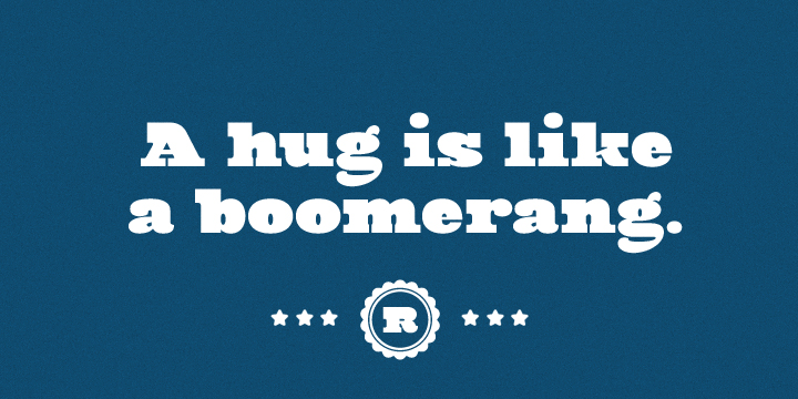 Ringa Font Poster #1