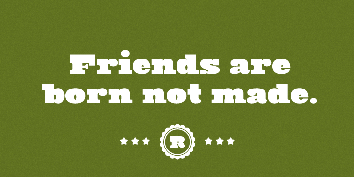 Ringa Font Poster #1