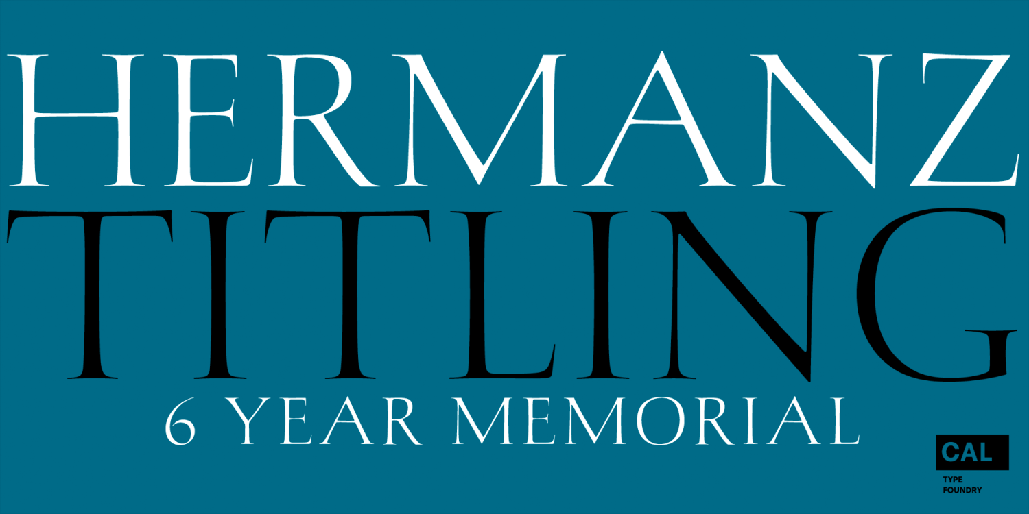 Hermanz Titling Poster