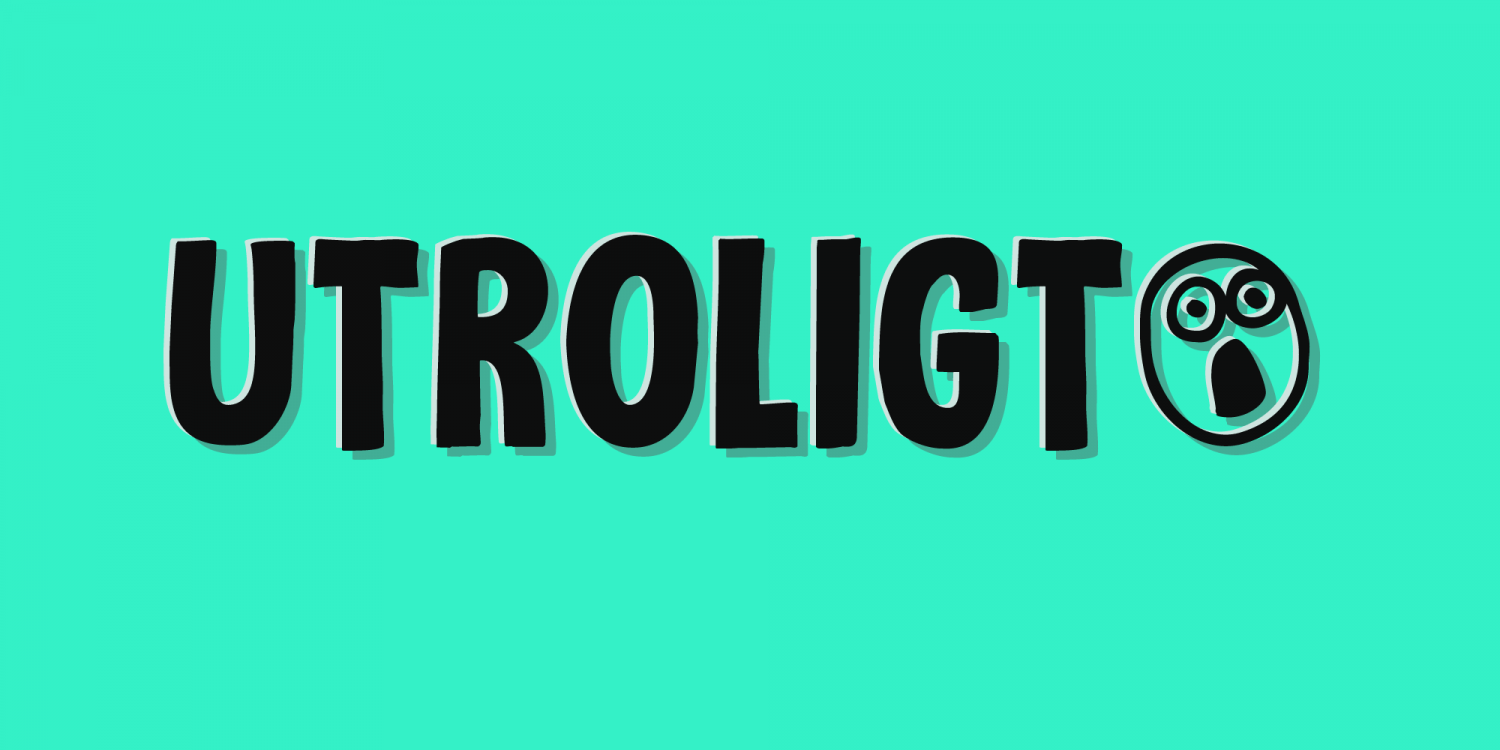 Utroligt Font Poster #1
