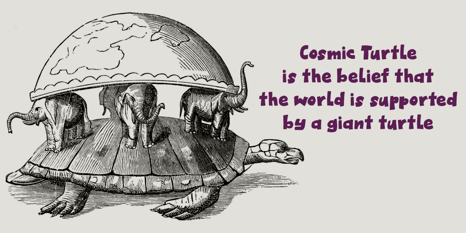 Cosmic Turtle Font Poster #1