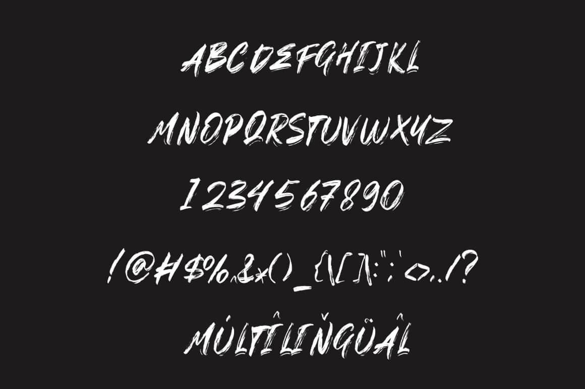 Goshbe Font Poster #1