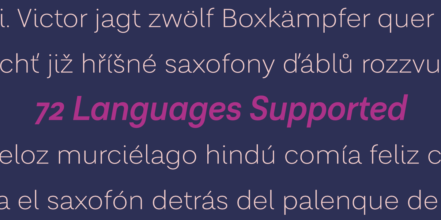 Radona Font Poster #1