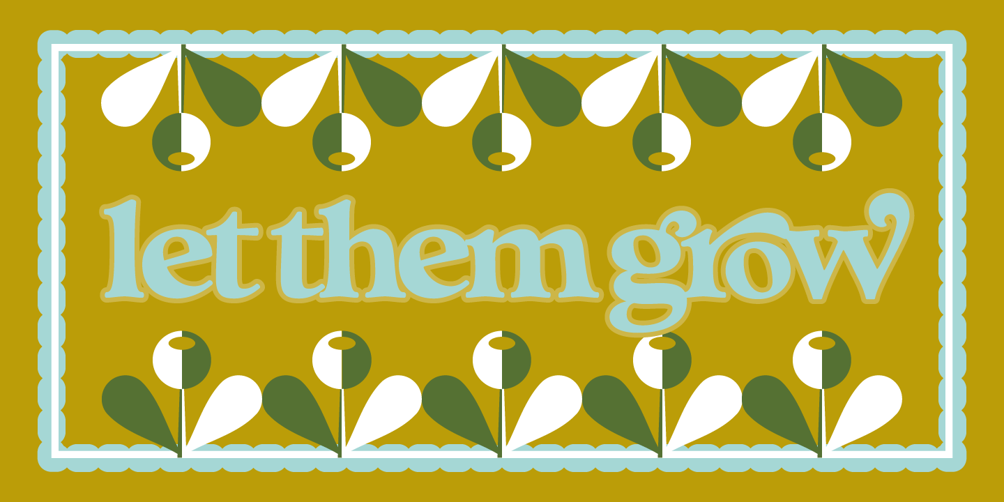 Nostalgia Font Poster #1