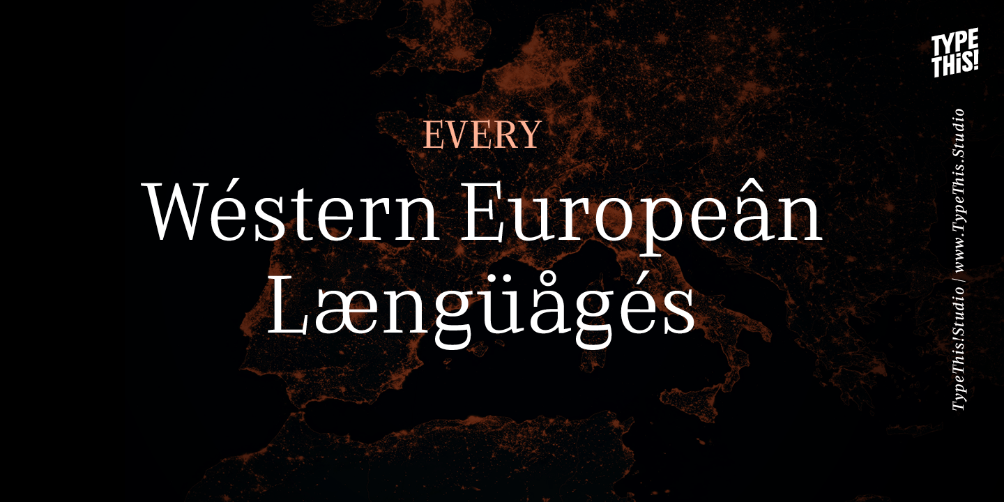 Every Core Font Poster #1
