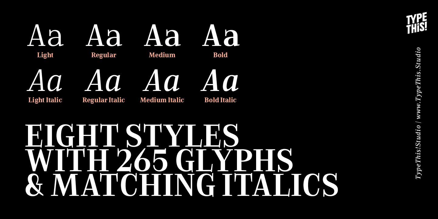 Every Core Font Poster #1