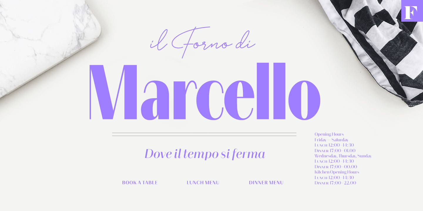 Alonzo Font Poster #1