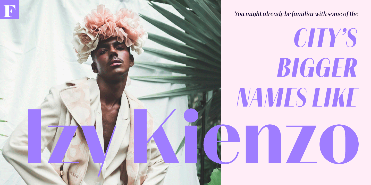 Alonzo Font Poster #1
