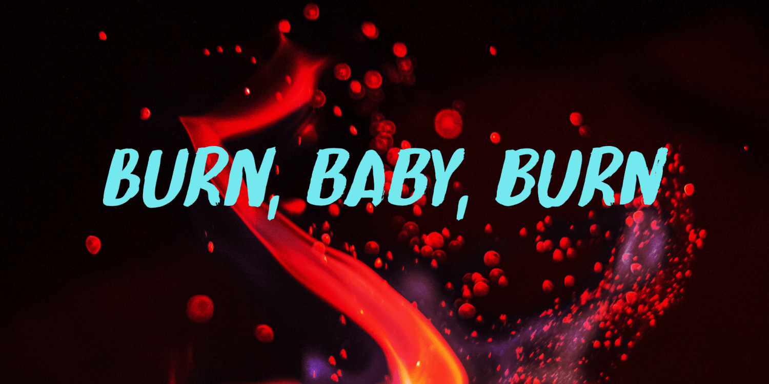 Thermal Shock Font Poster #1