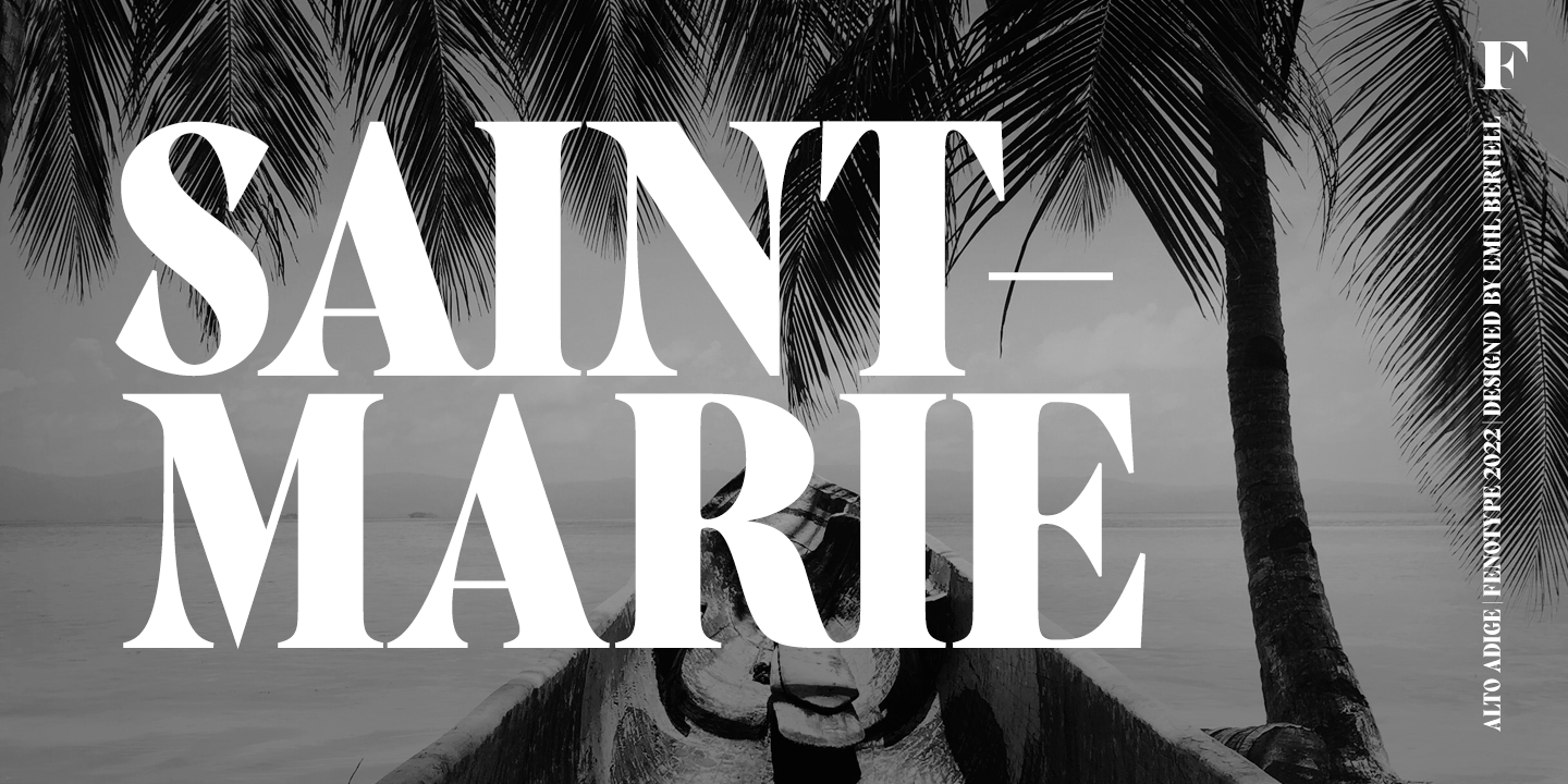 Alto Adige Font Poster #1