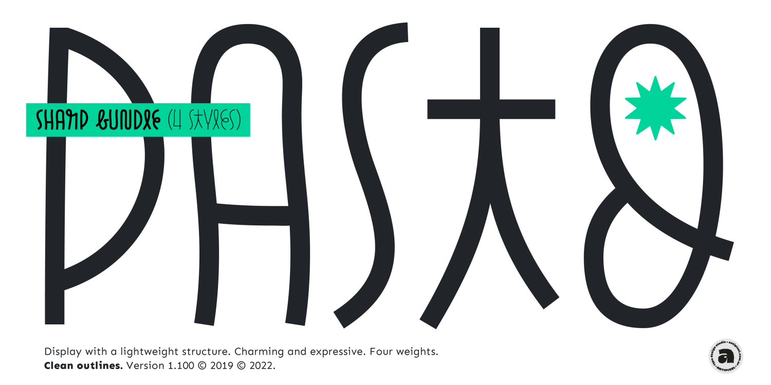 Pasto Sharp Pack Poster