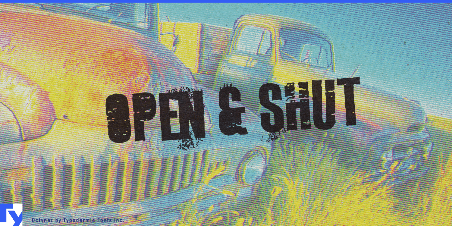 Octynaz Font Poster #1