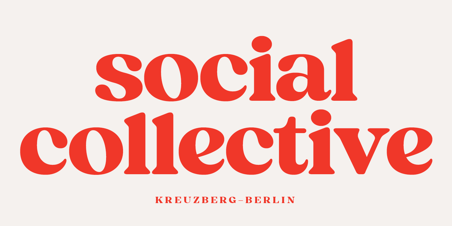 Hello Monday Font Poster #1