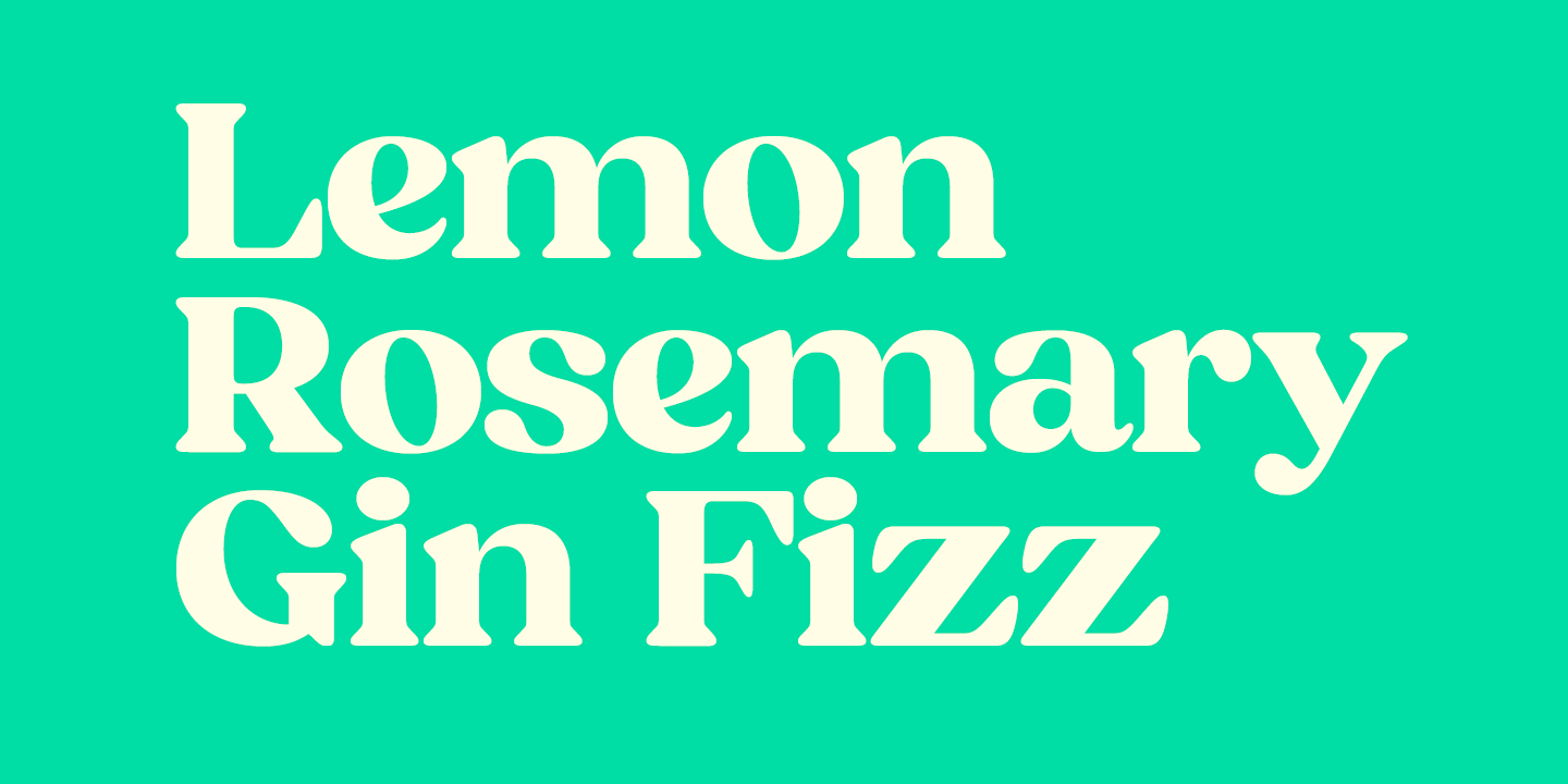 Hello Monday Font Poster #1