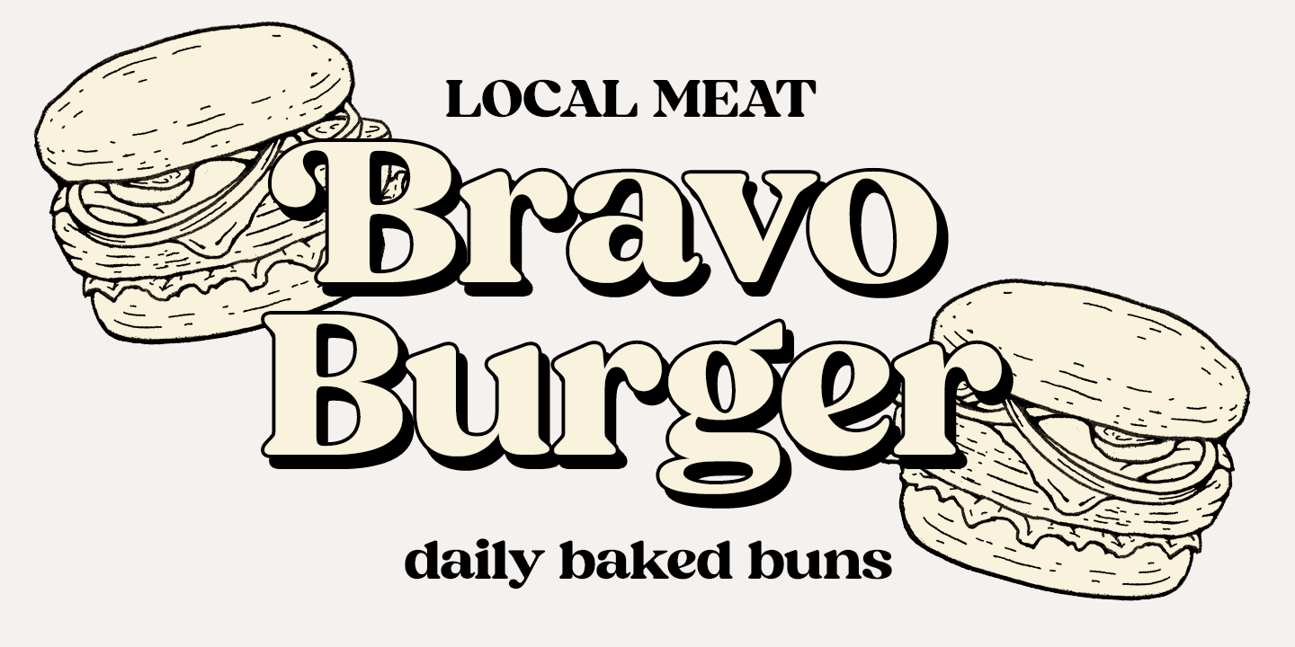 Hello Monday Font Poster #1