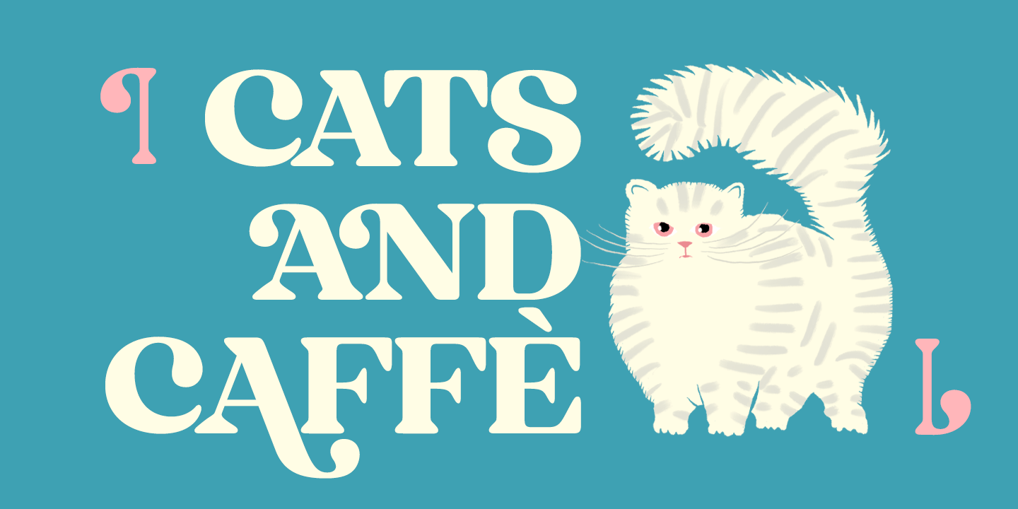 Hello Monday Font Poster #1