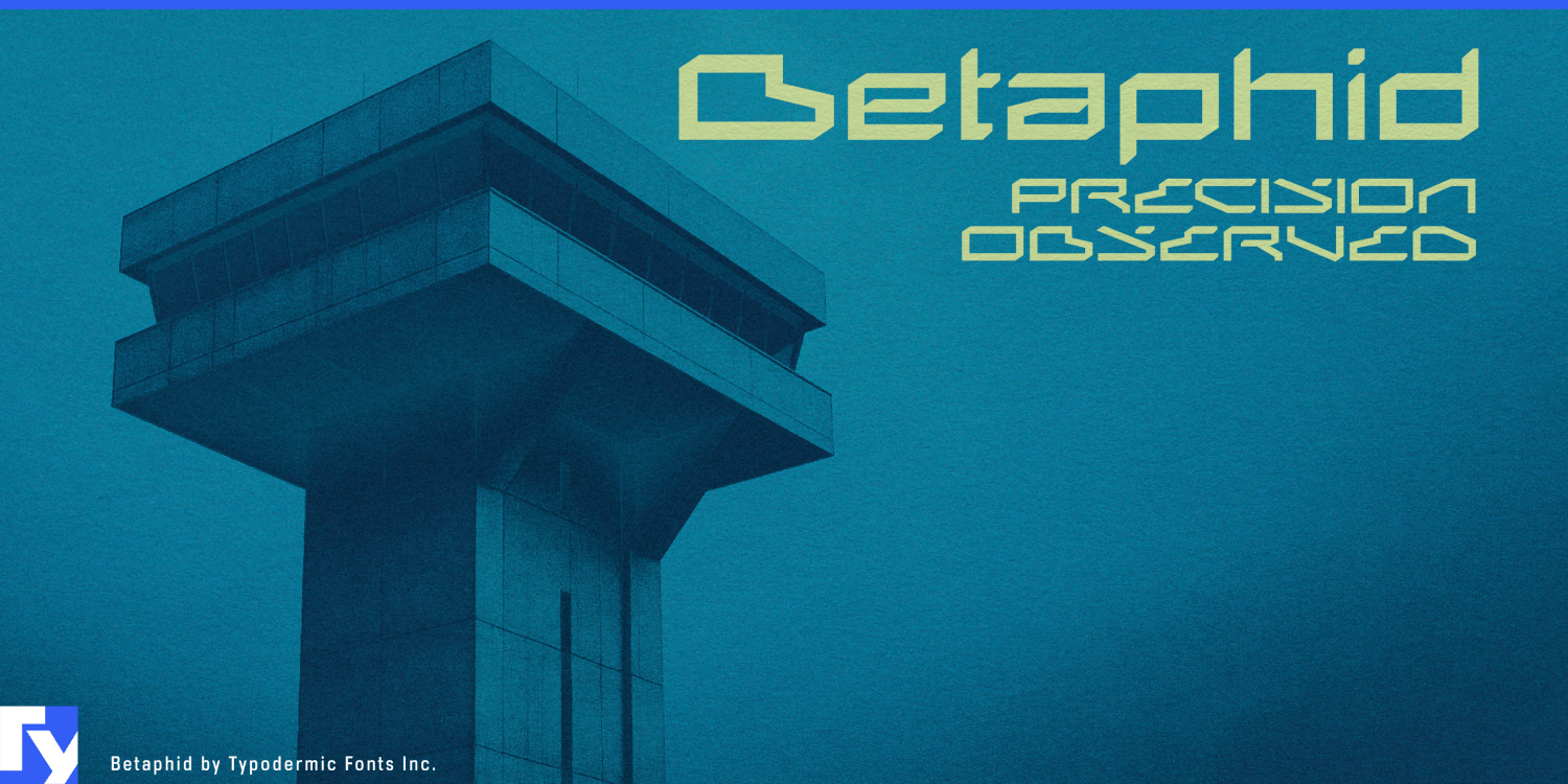 Betaphid Font Poster #1