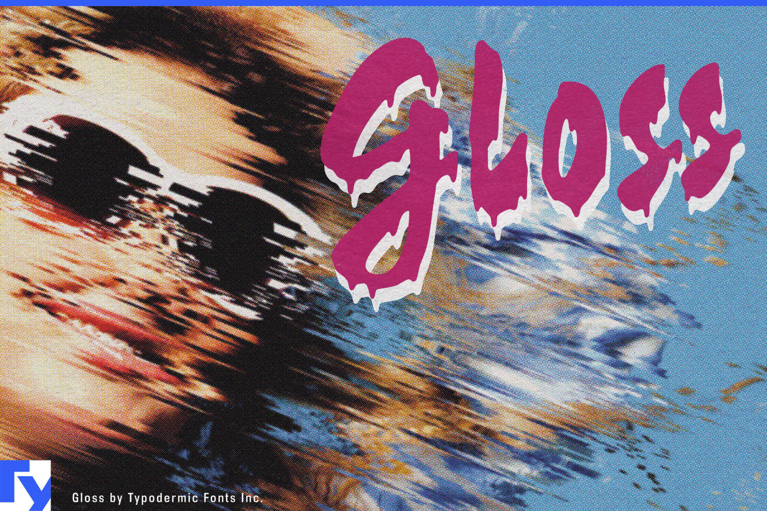 Gloss Font Poster #1