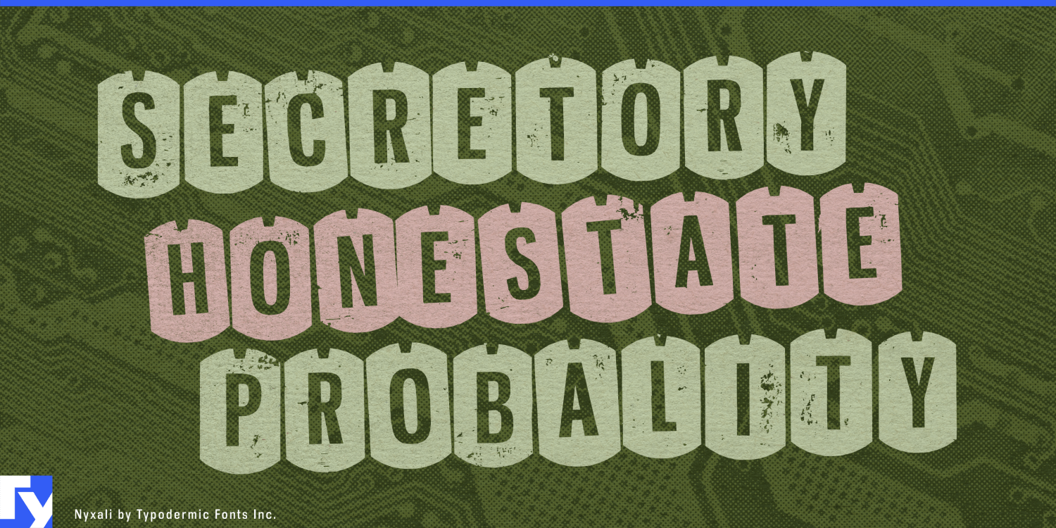 Nyxali Font Poster #1