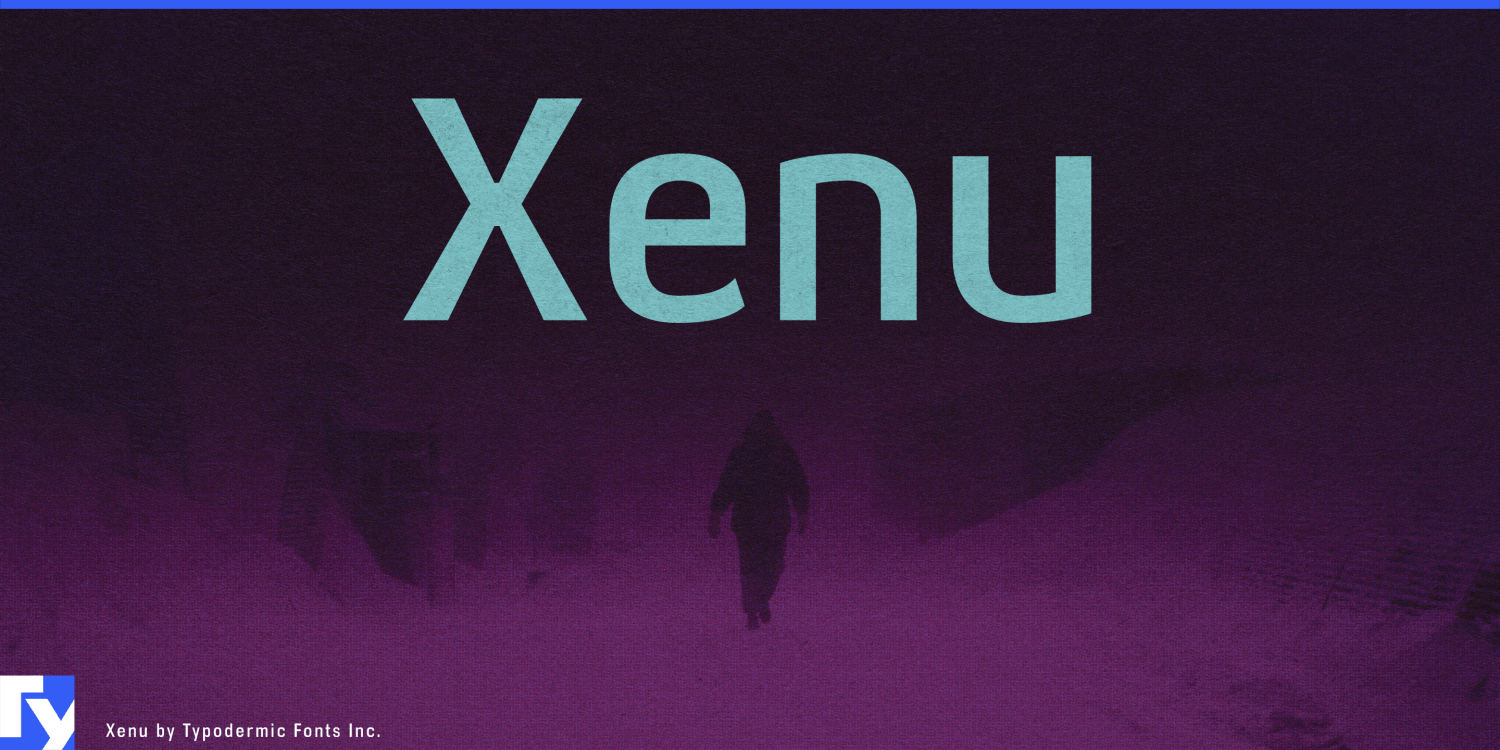Xenu Font Poster #1