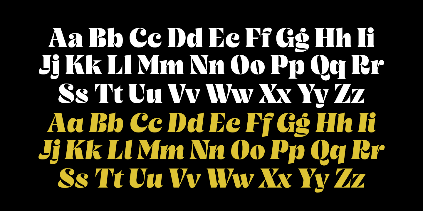 Beagley Display Font Family Poster