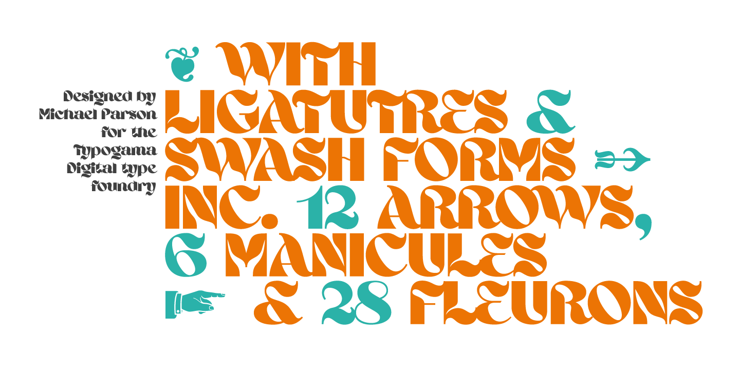 Ahsing Font Poster #1