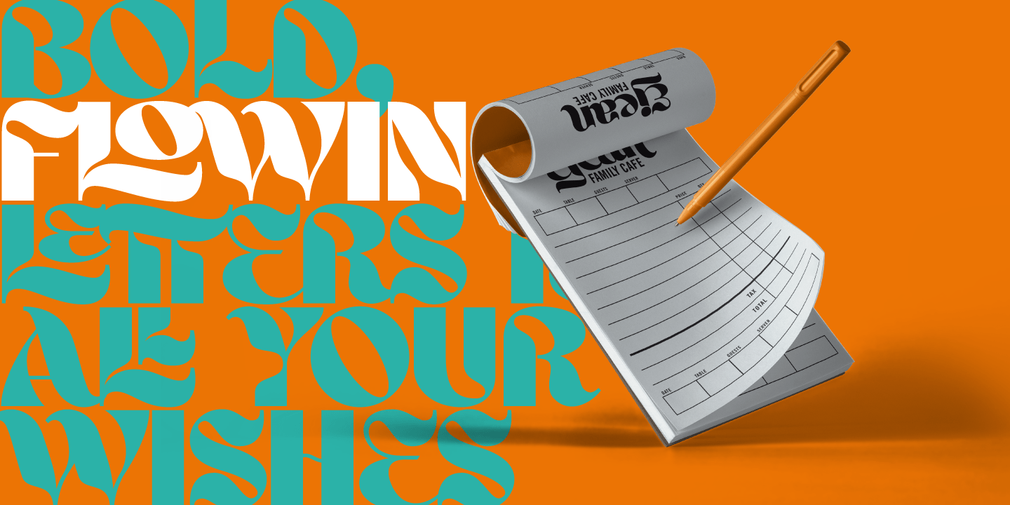 Ahsing Font Poster #1